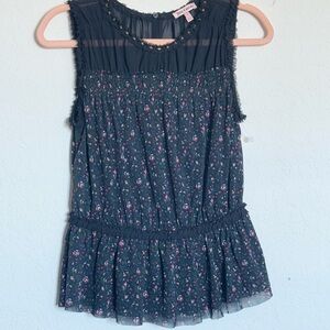 S - Juicy Couture studded Blouse Top Womens NWT